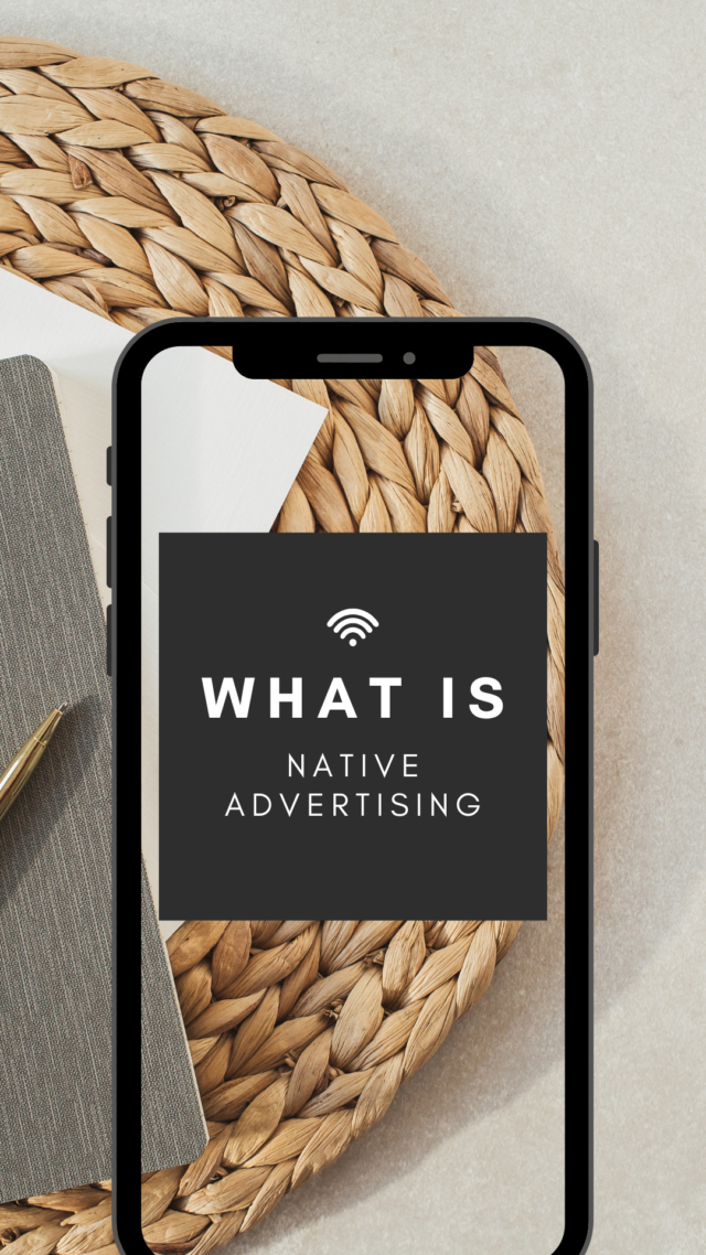 what is native advertisement