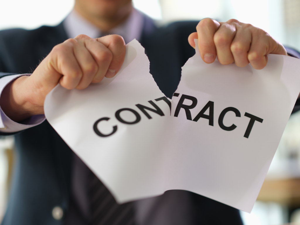 terminate contract with difficult clients